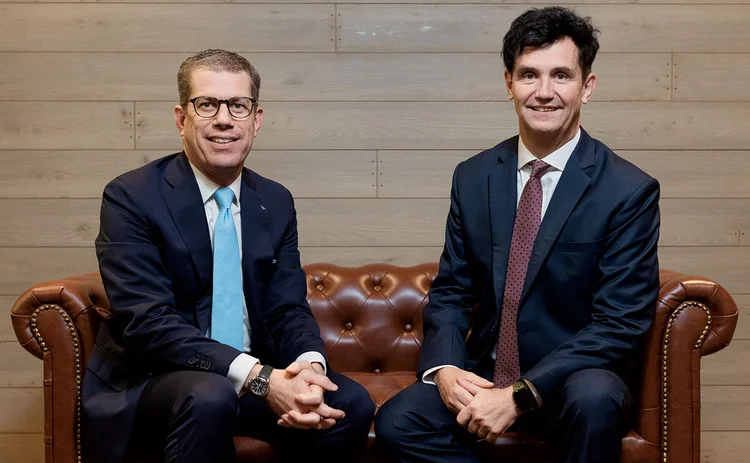 L to R: Benjamin Cavalli and François Monnet, Credit Suisse
