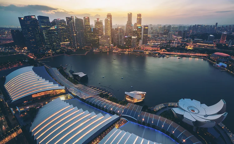 Singapore-Marina-Bay-aerial-view