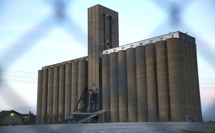 Grain storage facility