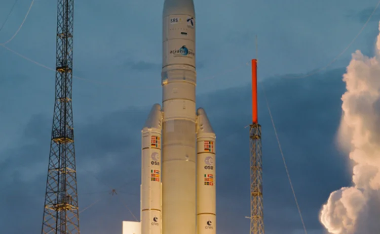 ESA Ariane rocket launch