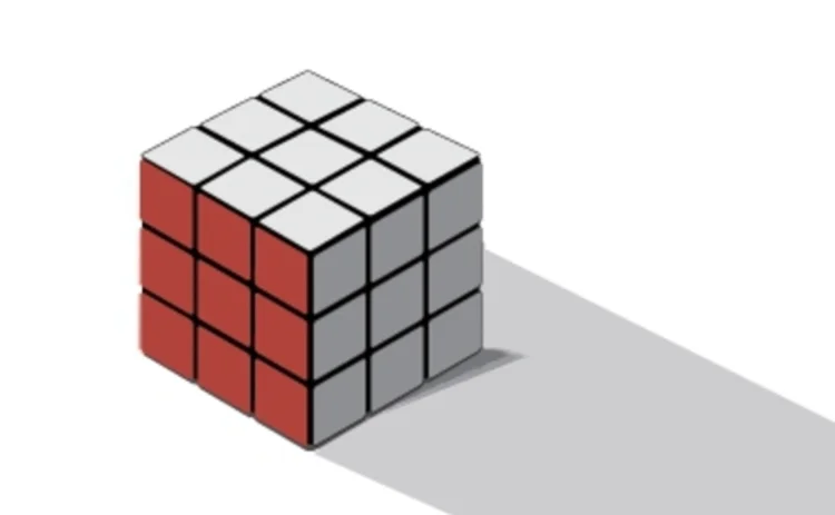 A Rubik cube