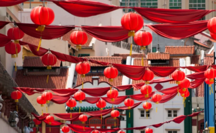 Singapore lanterns