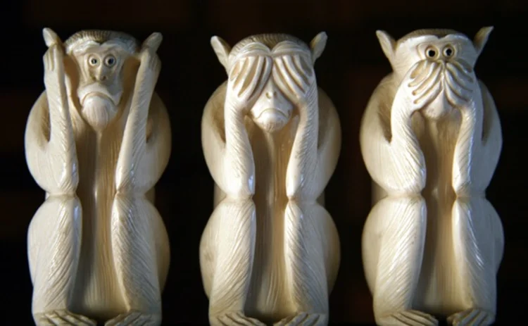 Three wise monkeys