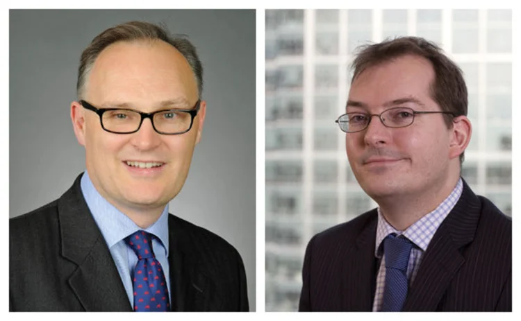 Left to right - Andrew Melville and Anthony Stevens Northern Trust