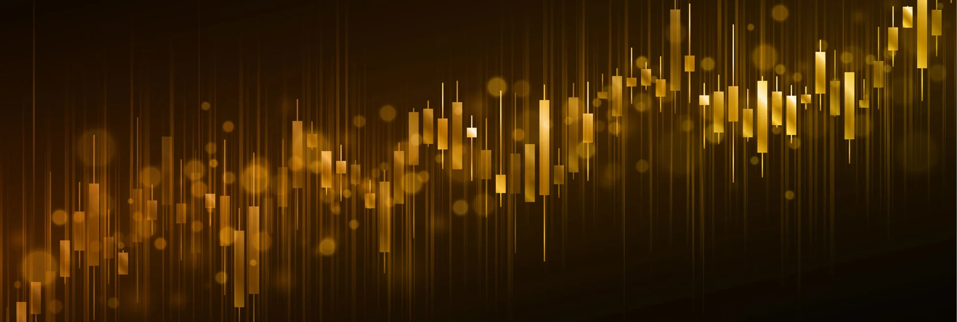 Pricing bars, in gold colour