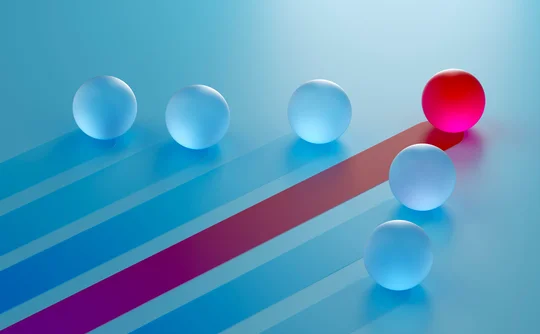 Abstract visualization showing multiple paths converging into a simplified, highlighted outcome, representing artificial intelligence decision-making, workflow optimization, and the simplification of complex data into clear, actionable results