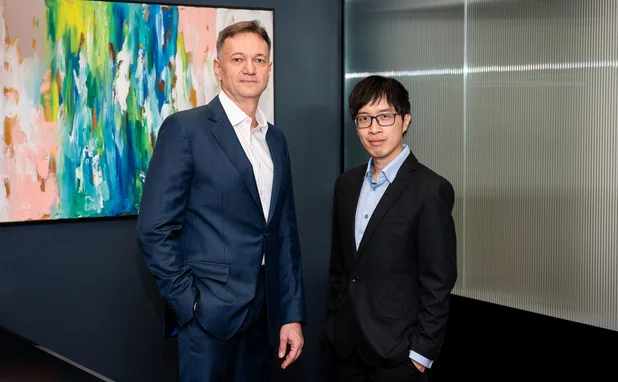 Vladimir Lucic and Alex Tse