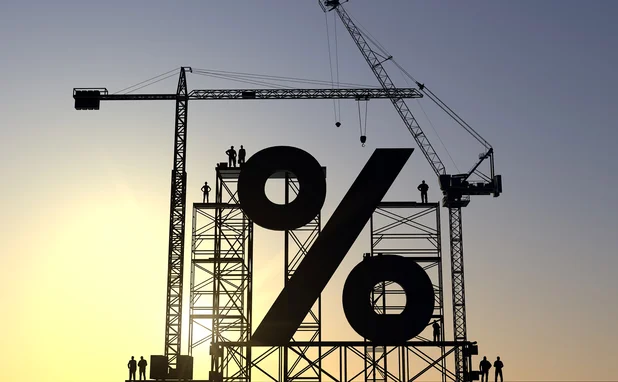 Constructing a percetage sign