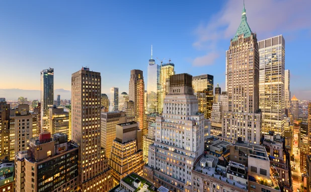 Financial district New York