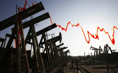 Pumpjacks and oil prices