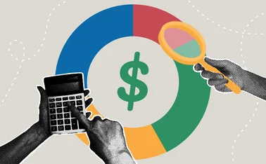 Pic chart money abstract