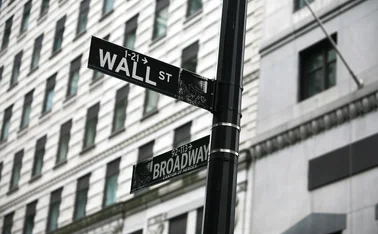 Wall Street sign
