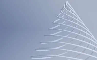 A coil reaching a peak
