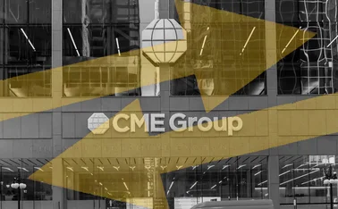 CME with two directions arrows overlaid
