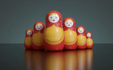 Russian matryoshka dolls