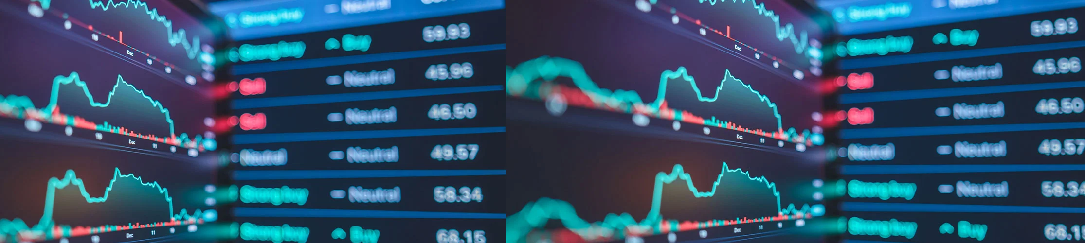 retail trading screen