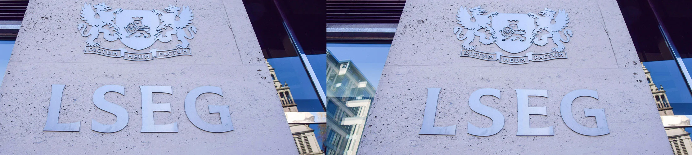 LSEG logo on building