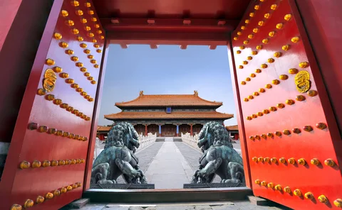 China-Forbidden-City-gates