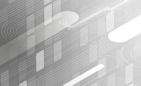 Minimal abstract technology background with flowing lines, geometric shapes, and circuit-inspired elements, representing AI connectivity, digital infrastructure, and the simplification of complex data systems into streamlined workflows