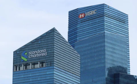 HSBC and StanChart buildings