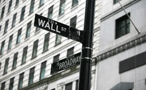 Wall Street sign