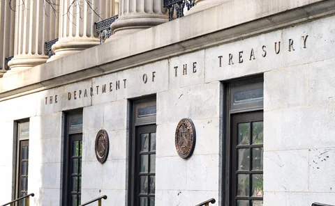 US Treasury Building, Washington, DC