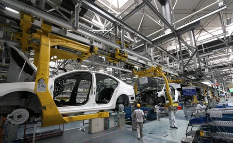 Car plant in Chengdu