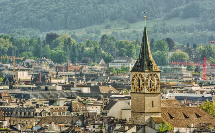 View of Zurich