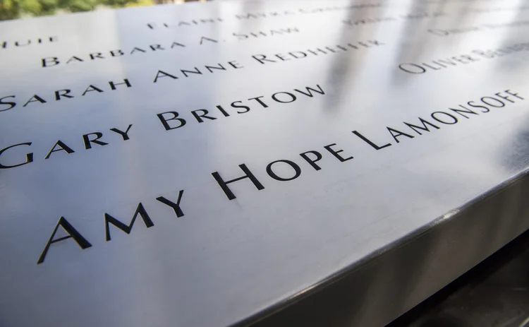 Amy Lamonsoff memorial plaque