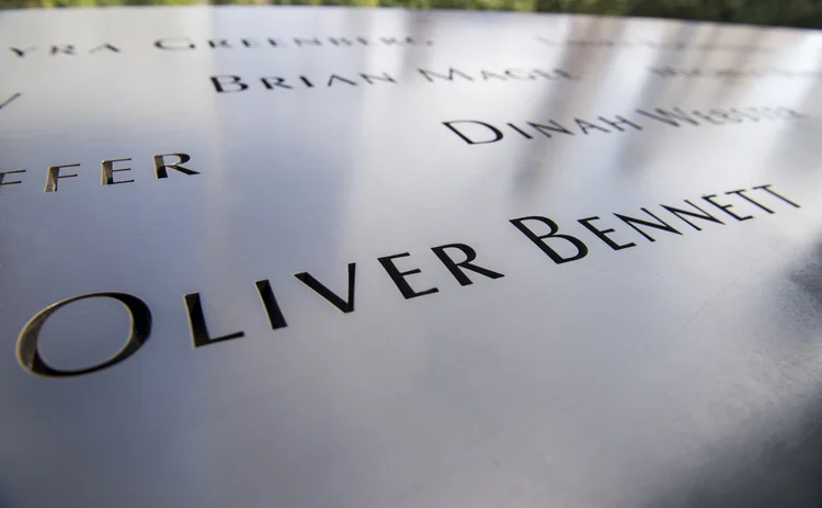 Oliver Bennett memorial plaque