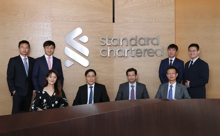 Standard Chartered RMB house of the year team