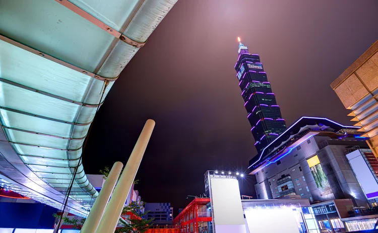 台北の高層ビル