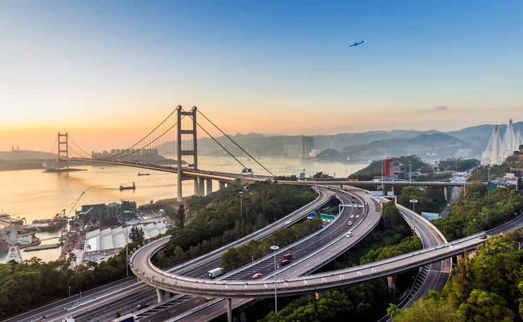 Tsing Ma Bridge, Hong Kong