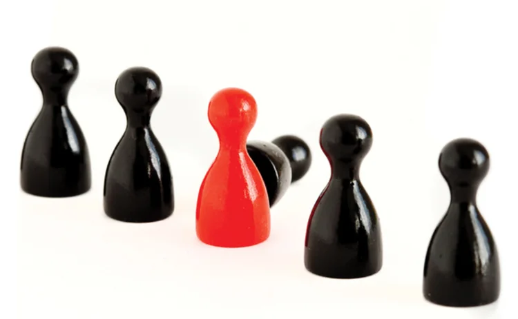 red-black-game-figurines-row