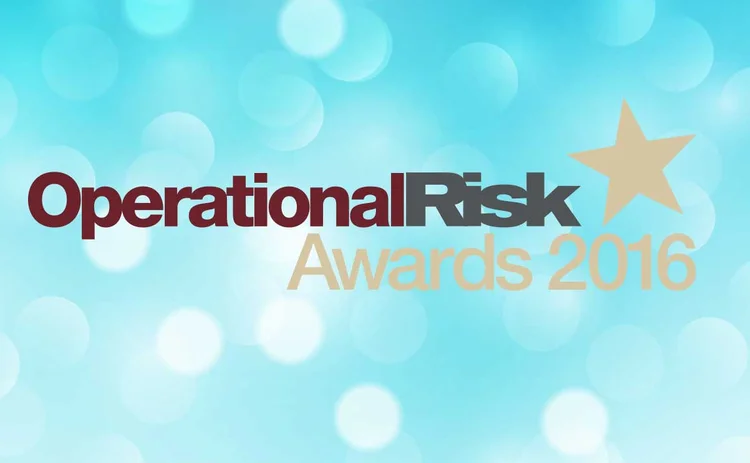Op Risk Awards 2016