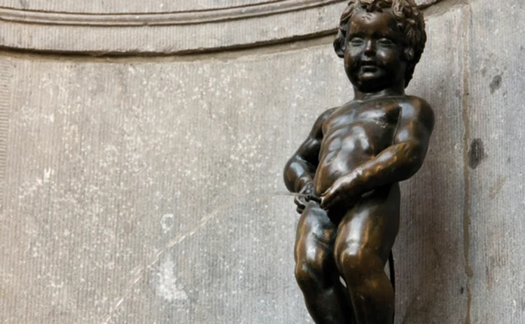 Manneken Pis in Brussels