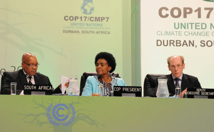 COP17 - Climate talks in Durban - December 6 2011