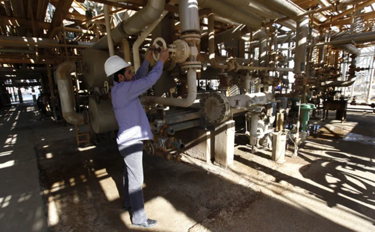 Brega oil complex in eastern Libya