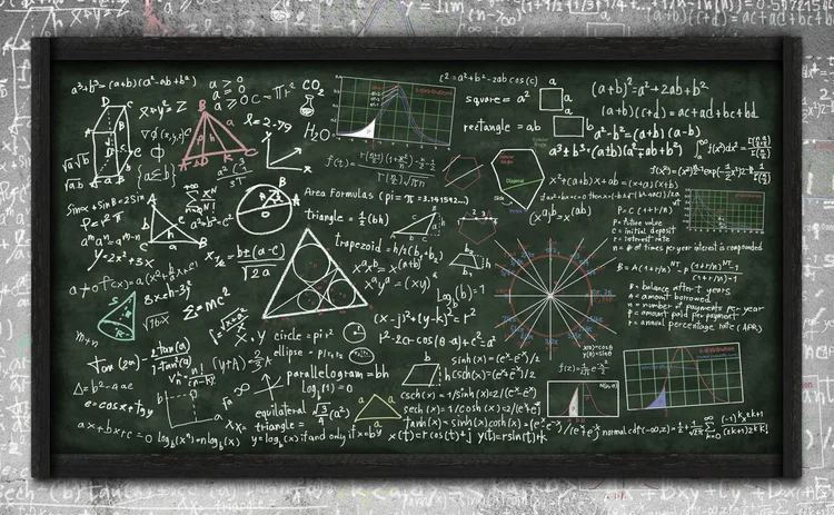 blackboard-with-equations