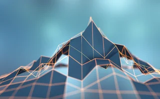 An abstract data chart