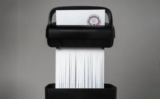 CFTC document being shredded