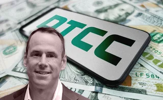 Brian Steele with DTCC logo and dollars in background