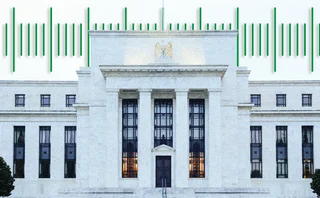 Federal Reserve building montage with some timeline pegs superimposed