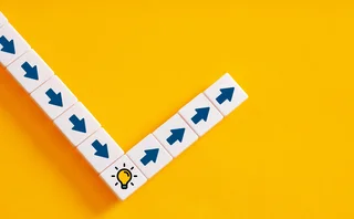 Rethink concept of a line of arrows changing direction