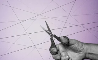 scissors cutting string