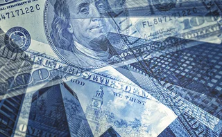 US dollars and buildings