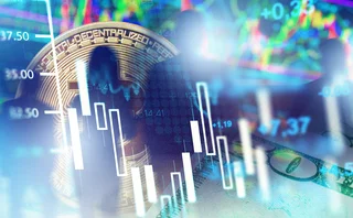 Crypto trade concept