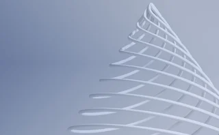 A coil reaching a peak