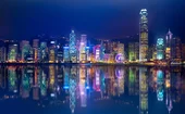 Hong Kong at night