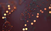 abstract image of world map and networking